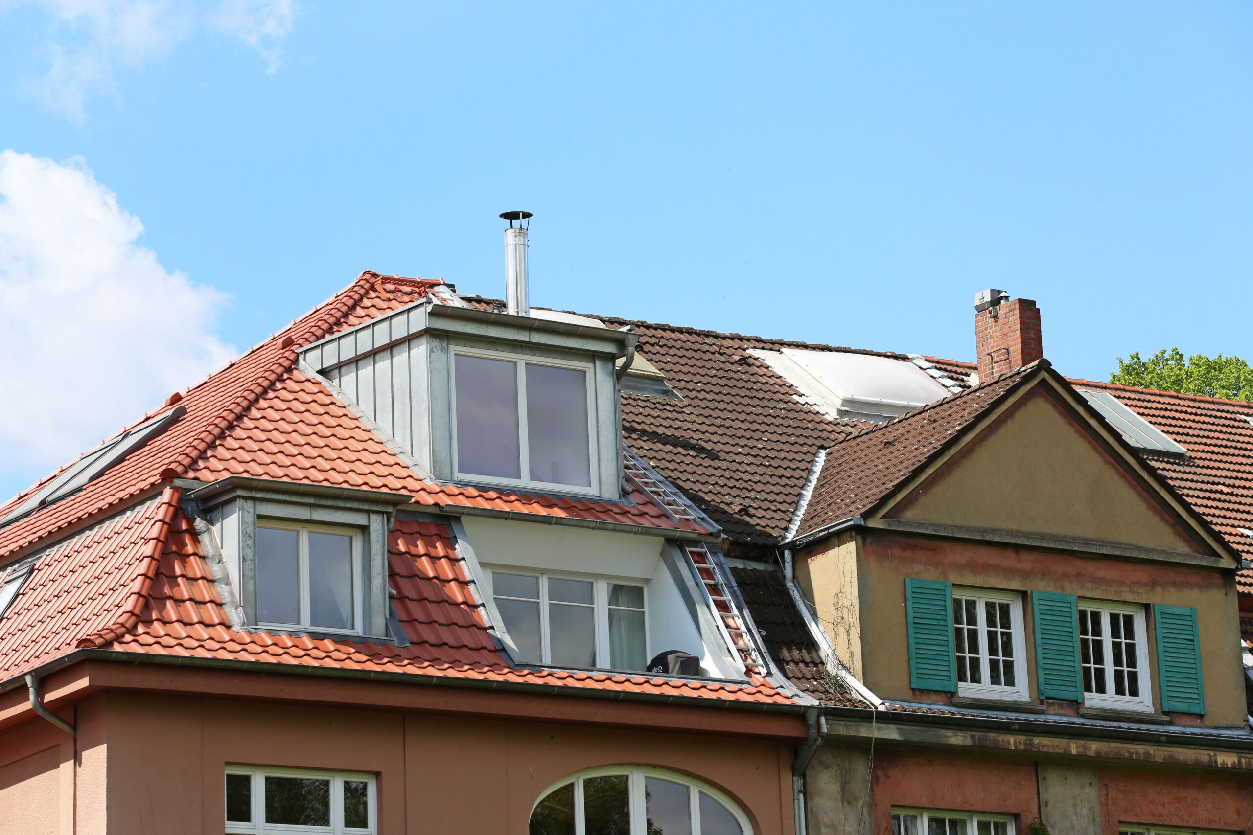 Dachfenster Sanierung einer Wohnung in Kassel